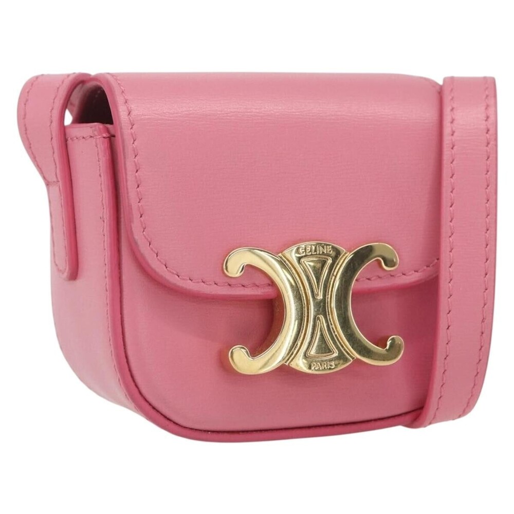 Celine Triomphe Shoulder Smooth Calfskin Mini